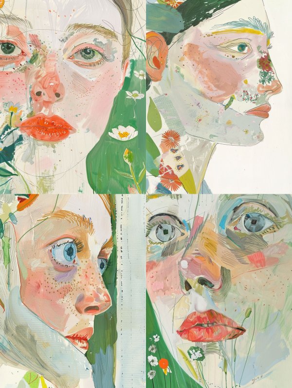 Floral Ethereal Portrait