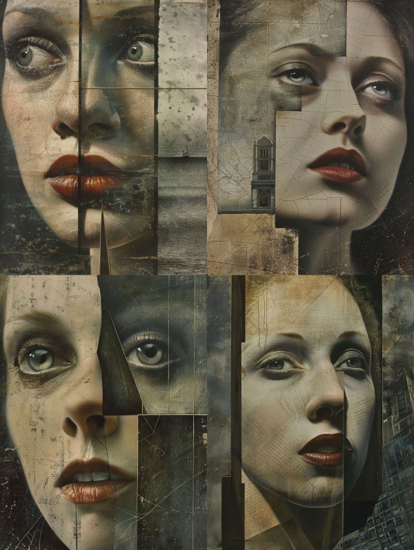 Fragmented Gaze of Timeless Memory