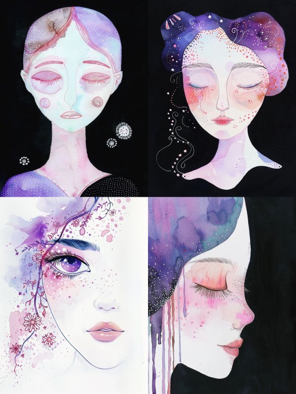 Ethereal Watercolor Dream