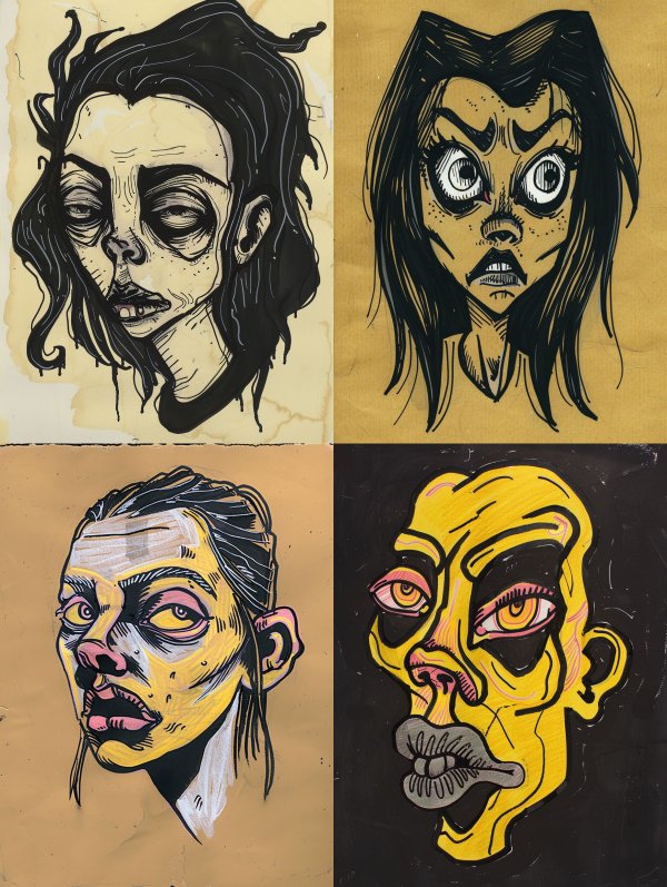 Distorted Expressions of Human Emotion