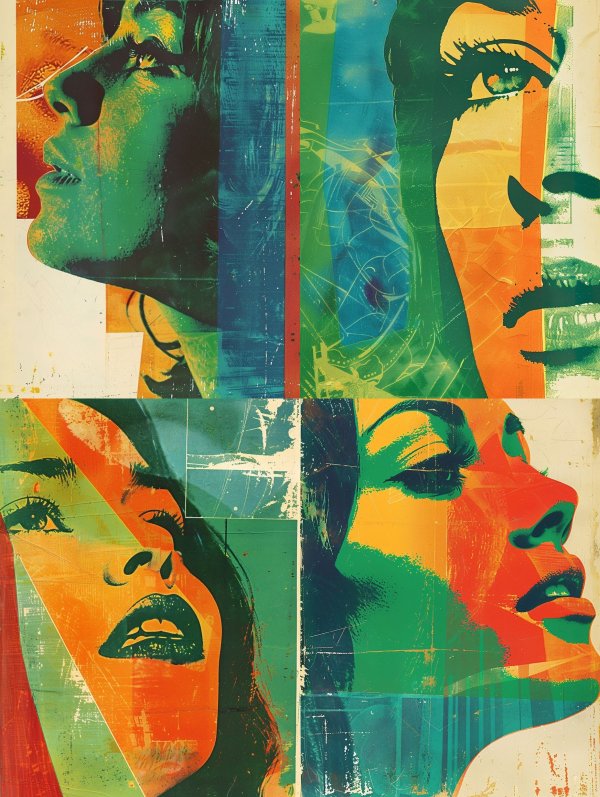 Neon Pop Portrait