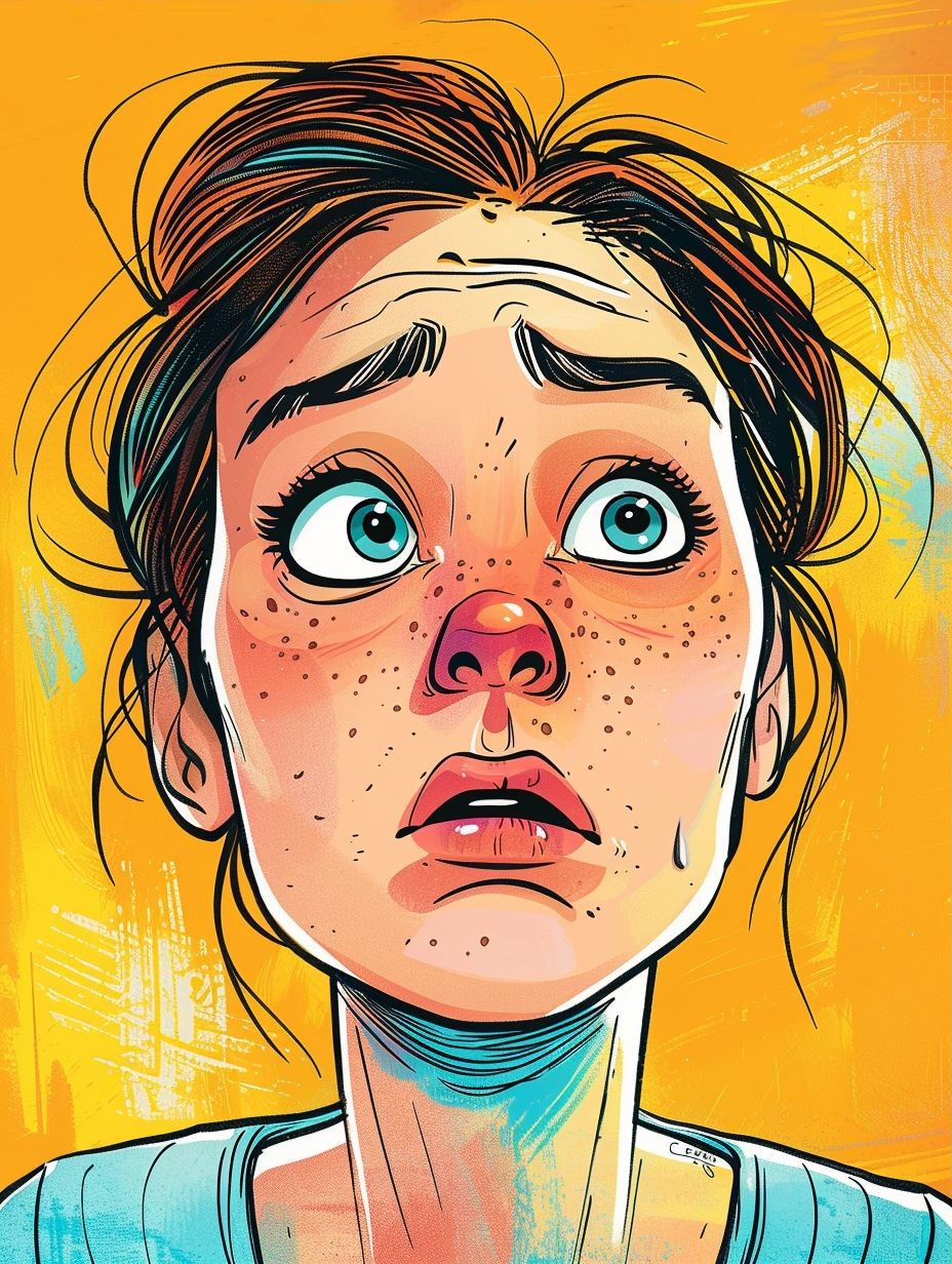 Vivid Psychedelic Portrait - Image 3