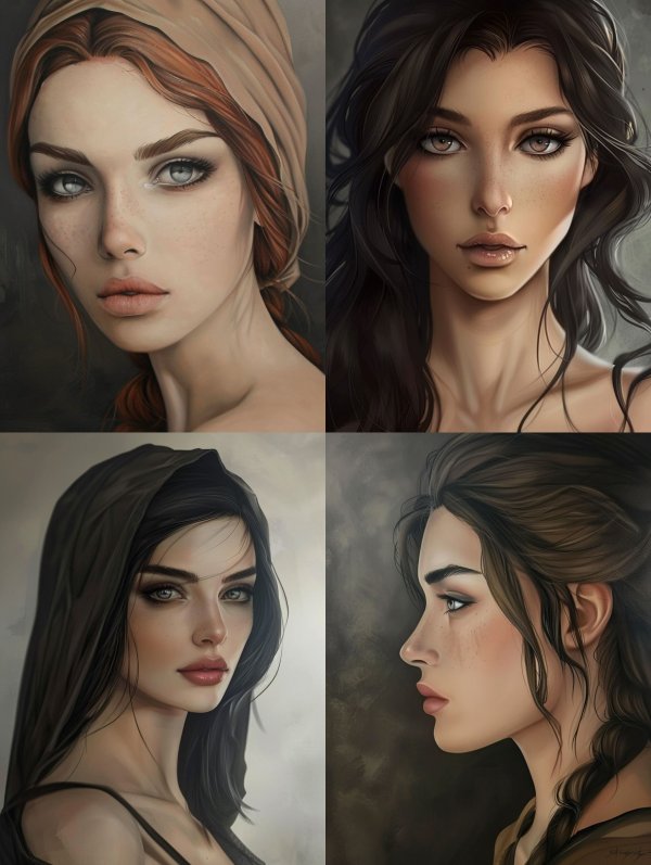 Ethereal Auburn Muse