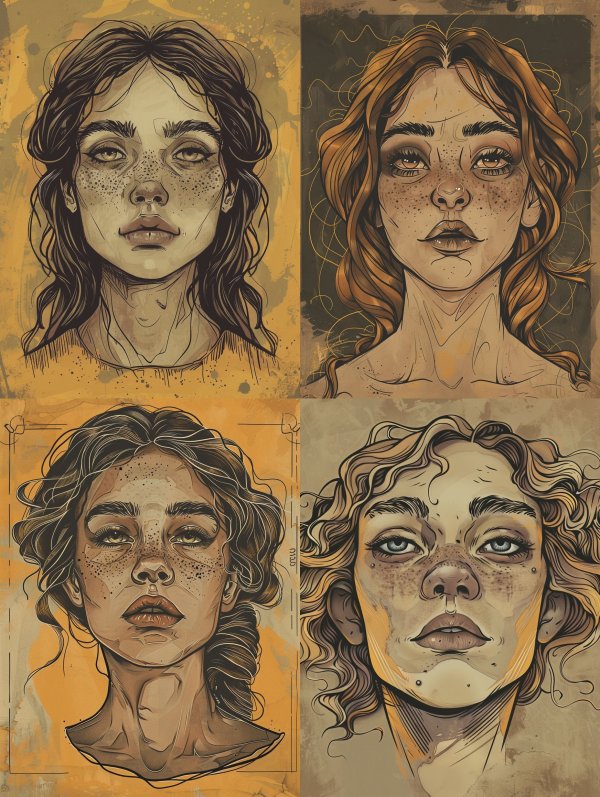 Rustic Earthy Portrait Study