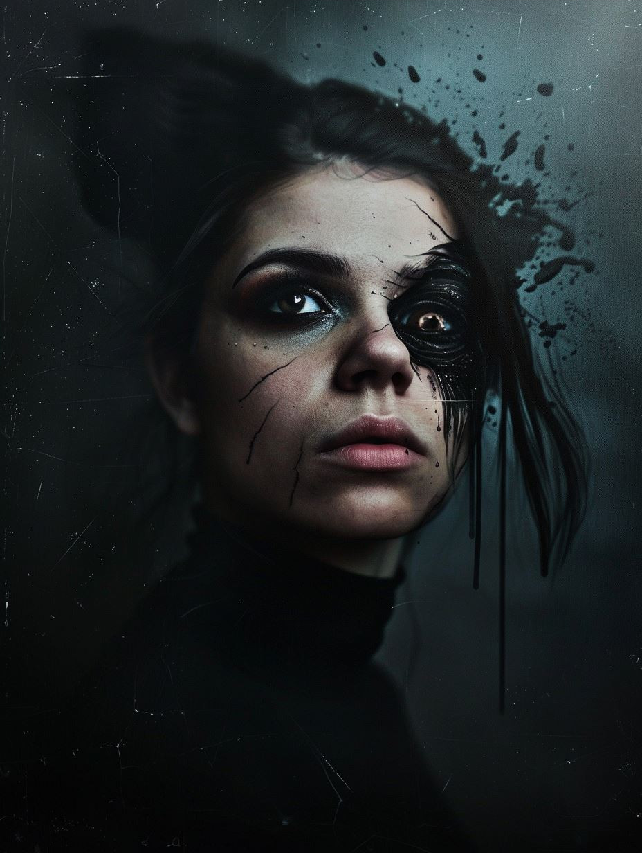 Fractured Soul Portrait