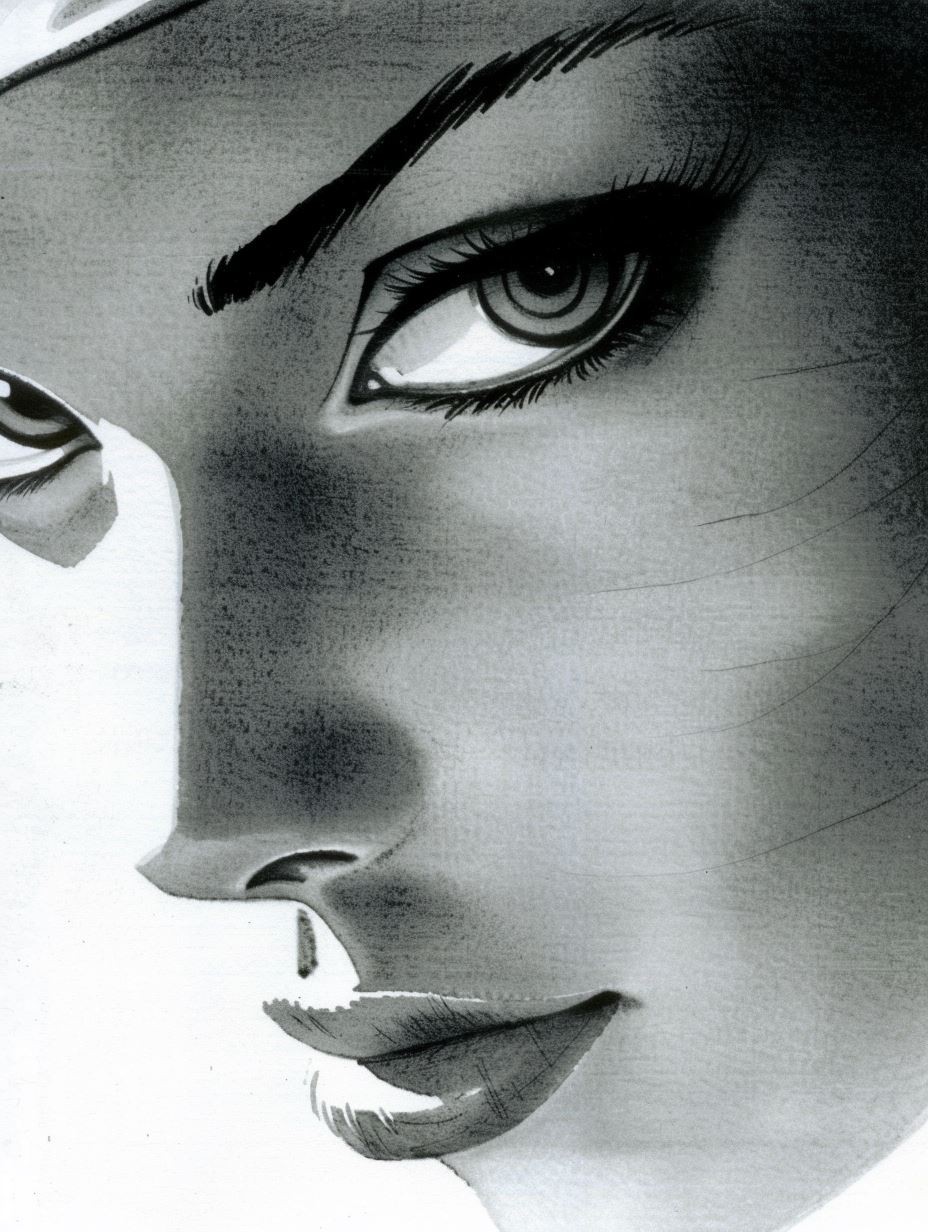 Noir Graphite Gaze - Image 1