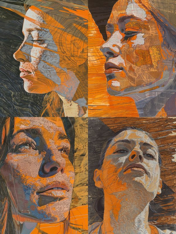 Fragmented Echoes of Orange