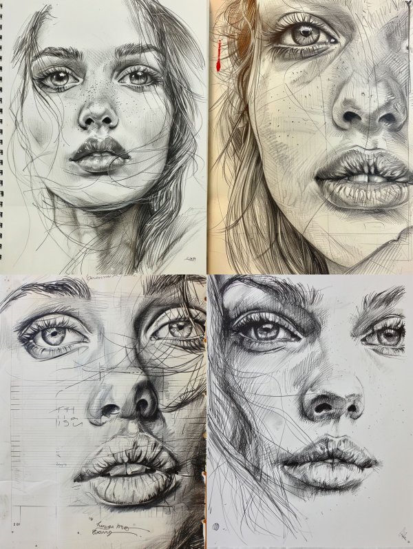 Ethereal Graphite Gaze