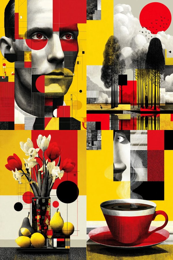 Geometric Construct Portrait