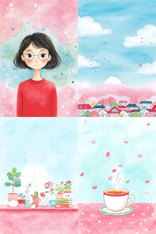 Pastel Dream Portrait