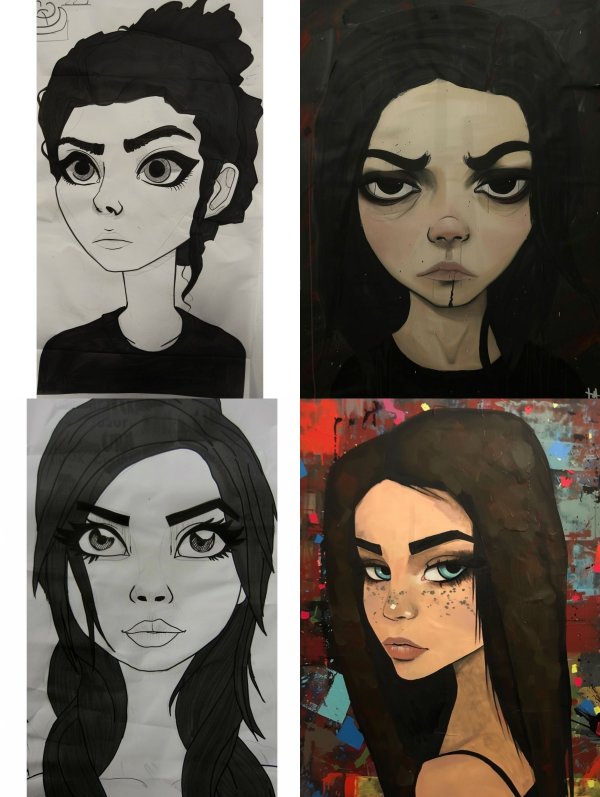 Ink Soul Portrait