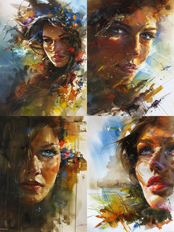 Chromatic Soul Portrait