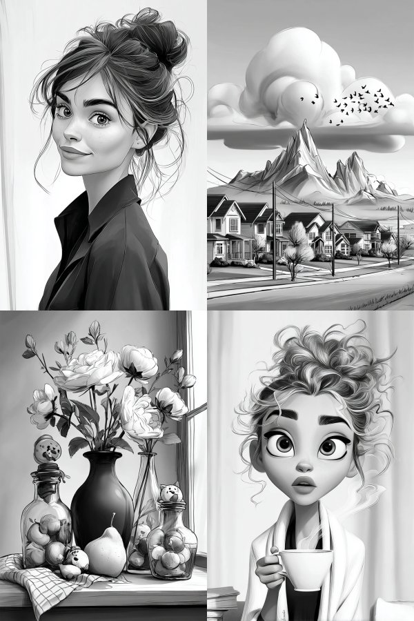 Monochrome Elegance
