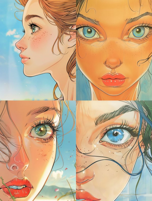 Sunlit Freckled Dream