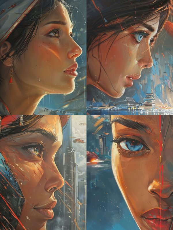 Rainy Window Gaze