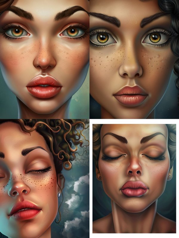 Hyperrealistic Ethereal Portrait