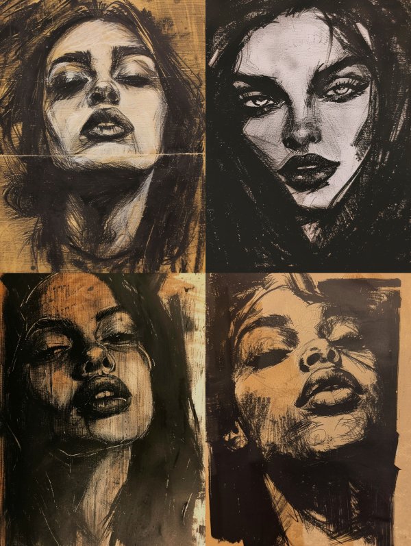 Golden Charcoal Noir