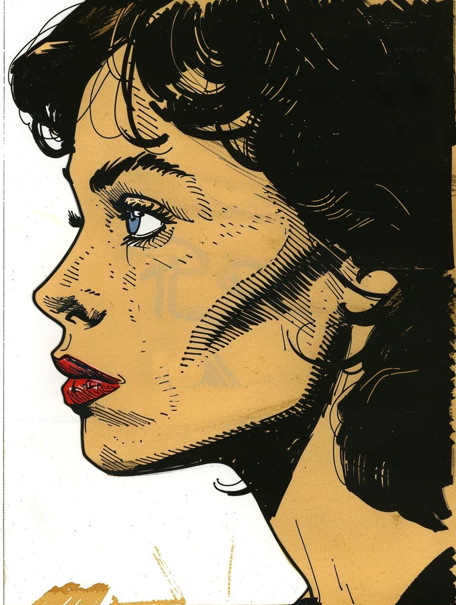 Vintage Comic Noir