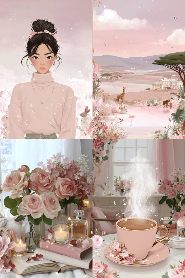 Pastel Dream Portrait