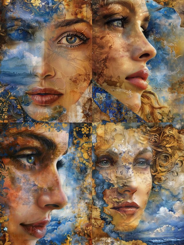 Celestial Fragment Portrait