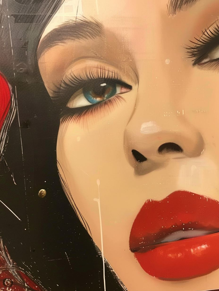 Hyper-Realistic Modern Pop Glamour