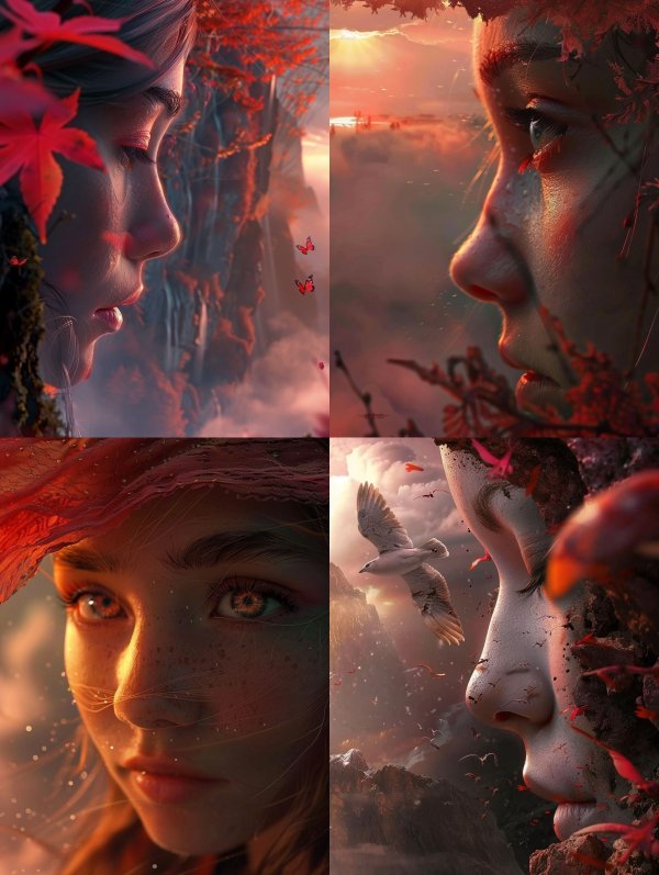 Crimson Autumn Dream