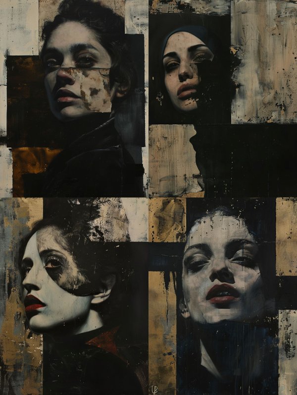 Fragmented Soul Portrait