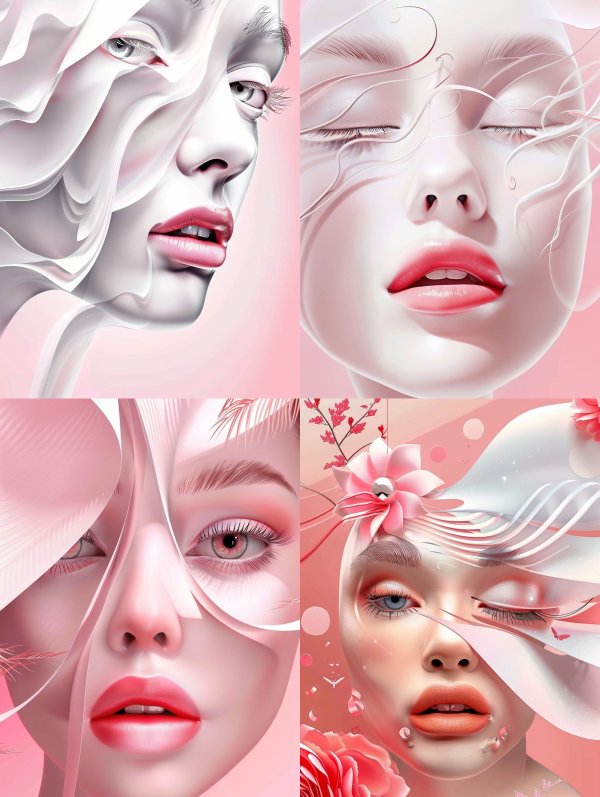 Fluid Ethereal Porcelain Beauty
