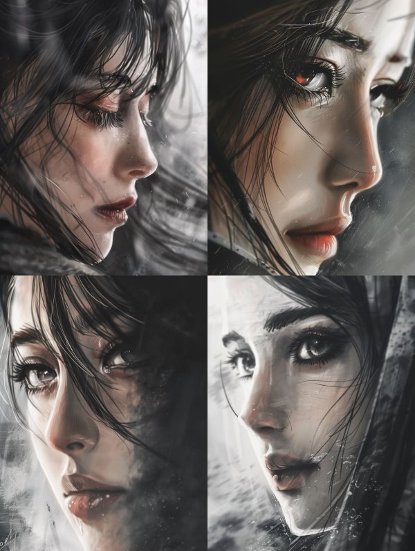 Melancholy Rain and Soft Shadows