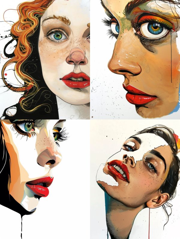 Modern Stylized Female Portraiture