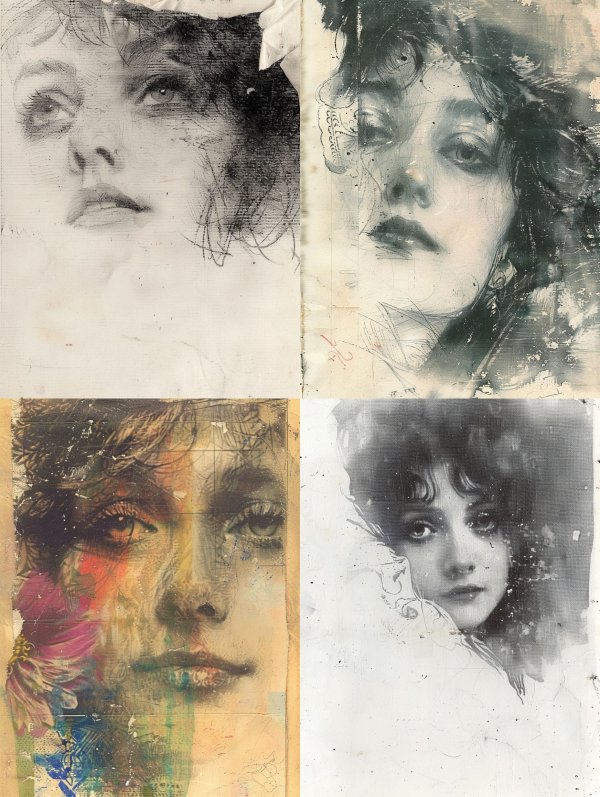Ethereal Charcoal Echoes