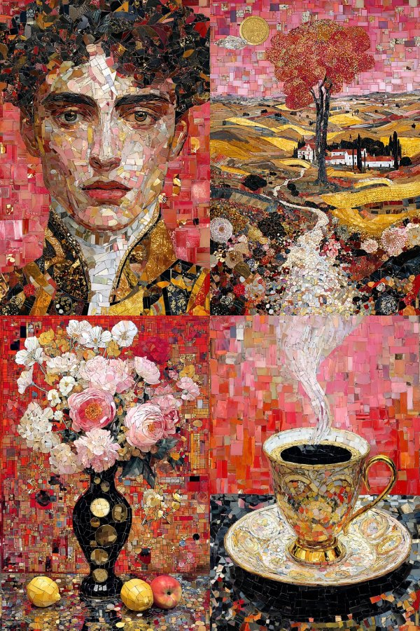 Mosaic Soul Portrait