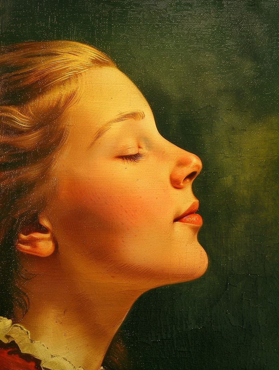 Golden Hour Ethereal Portrait