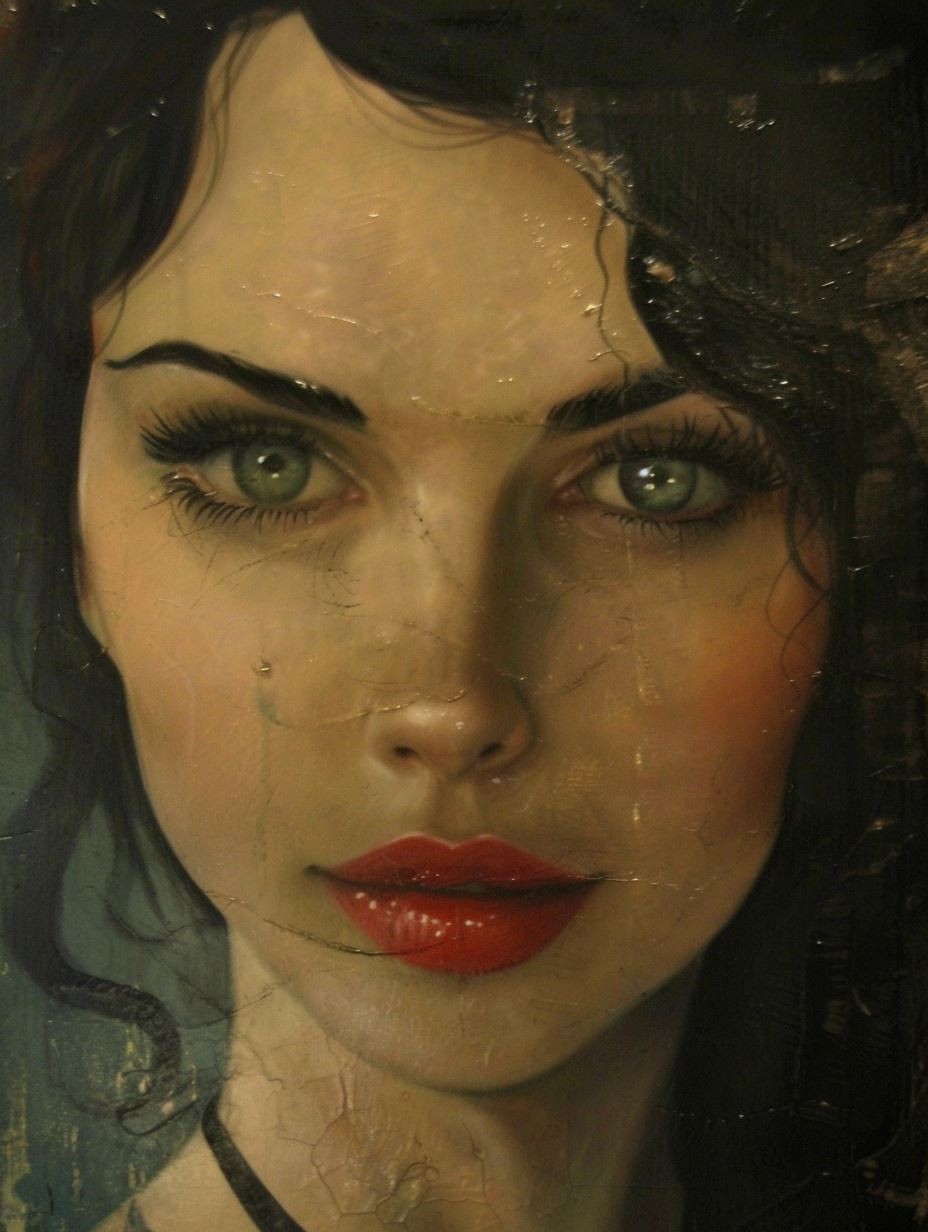 Mystic Amber Gaze