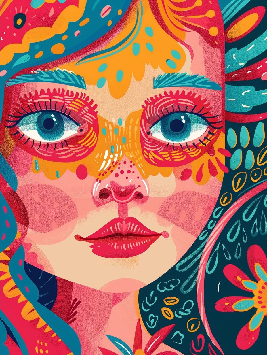 Prismatic Dream Portrait 3