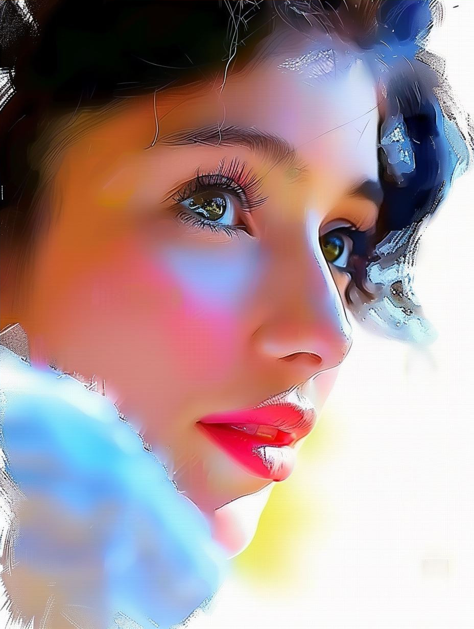 Prismatic Dream Portrait Study