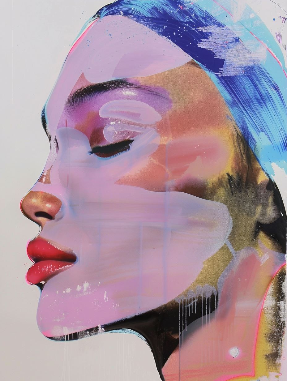 Neon Dream Portrait