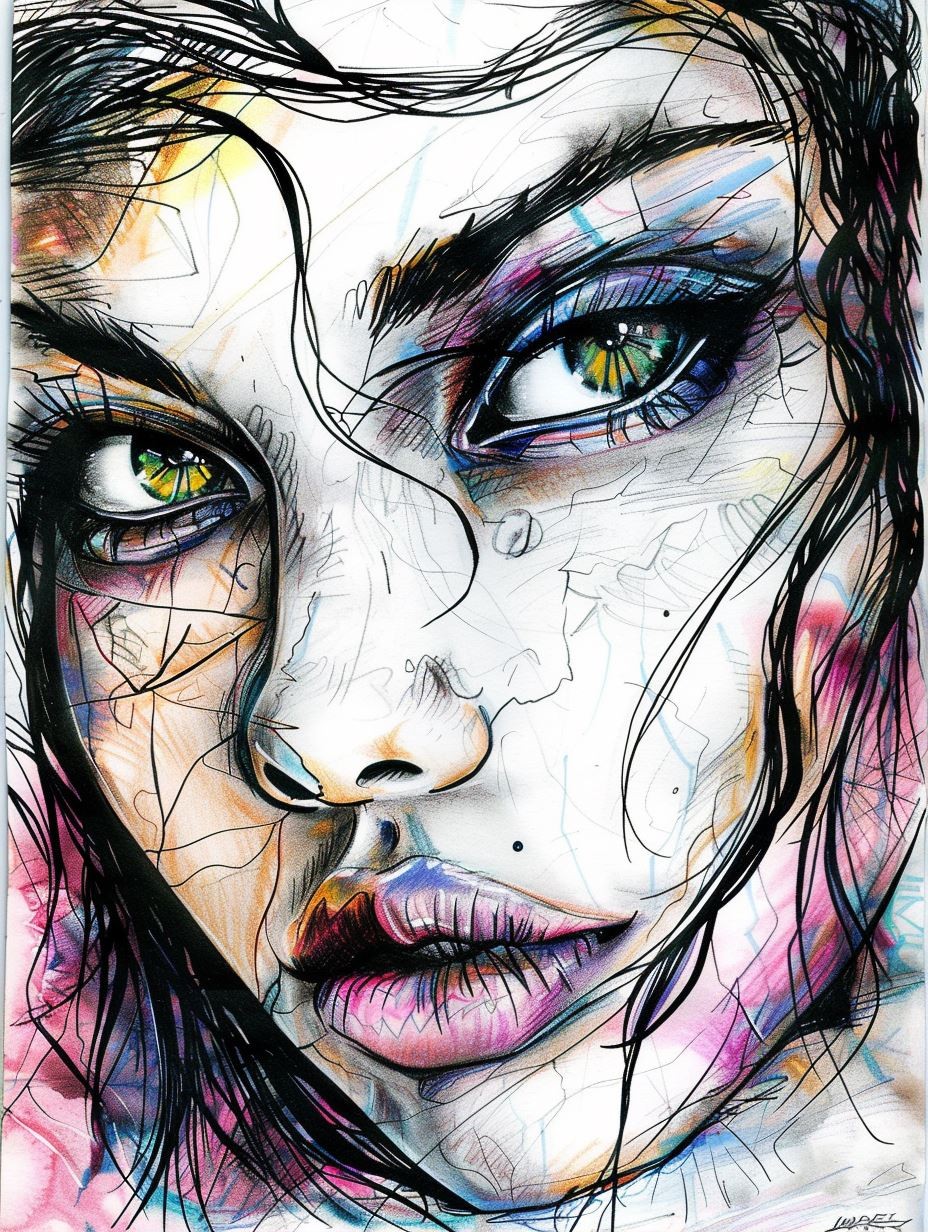 Fractured Soul Portrait 2