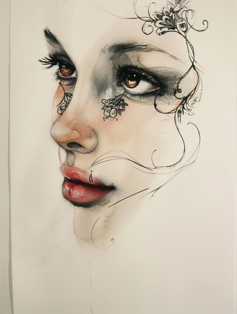 Ethereal Ink Whispers
