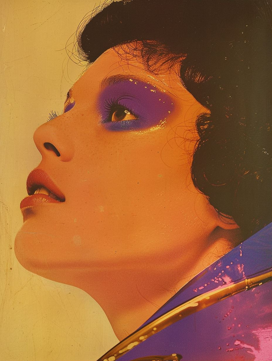 Retro Neon Glamour