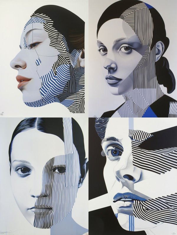 Fragmented Geometry of Human Form