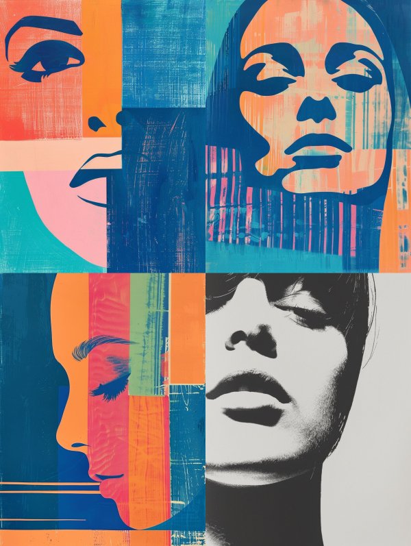 Chromatic Portrait Fragments