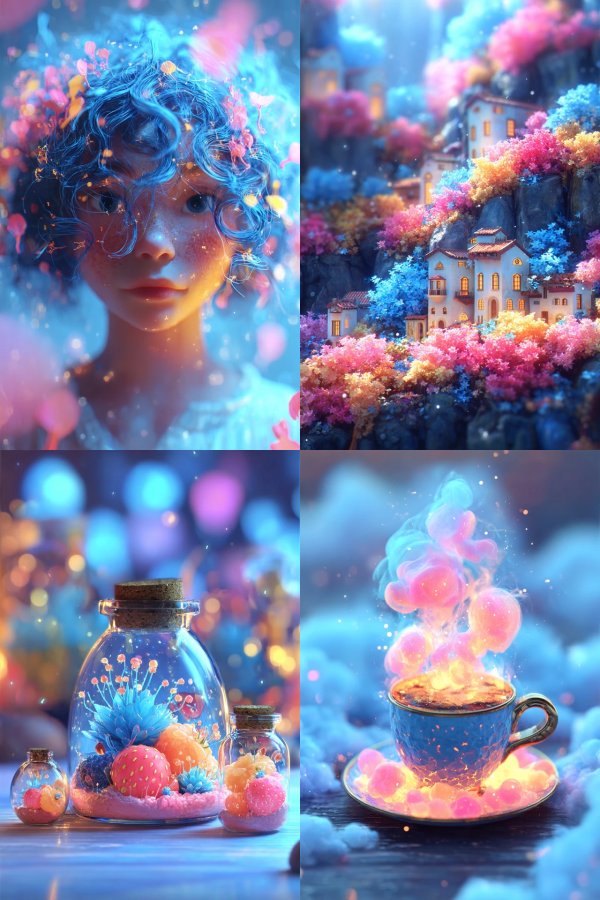Celestial Azure Dream