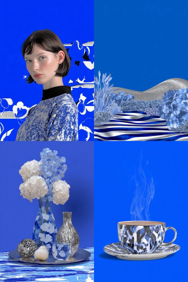 Cobalt Dream Portrait