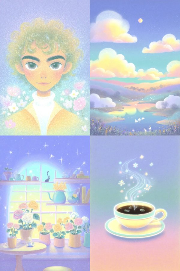 Pastel Dream Portrait