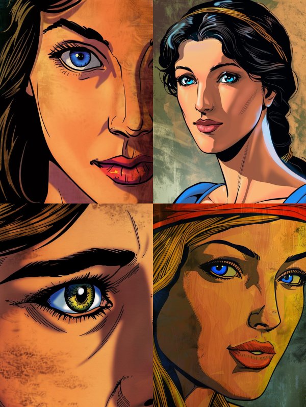 Vintage Comic Glamour