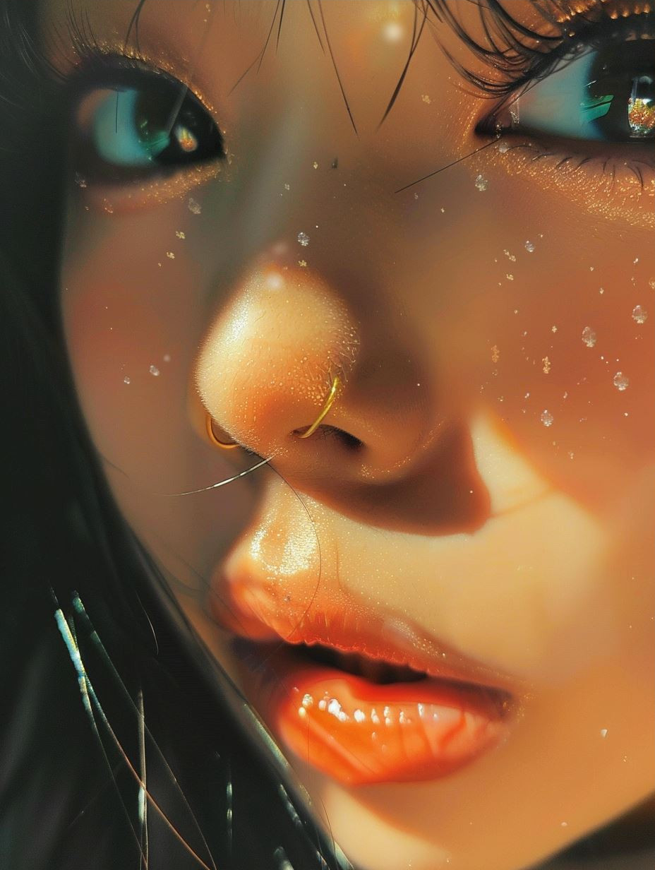 Ethereal Submerged Portrait Study