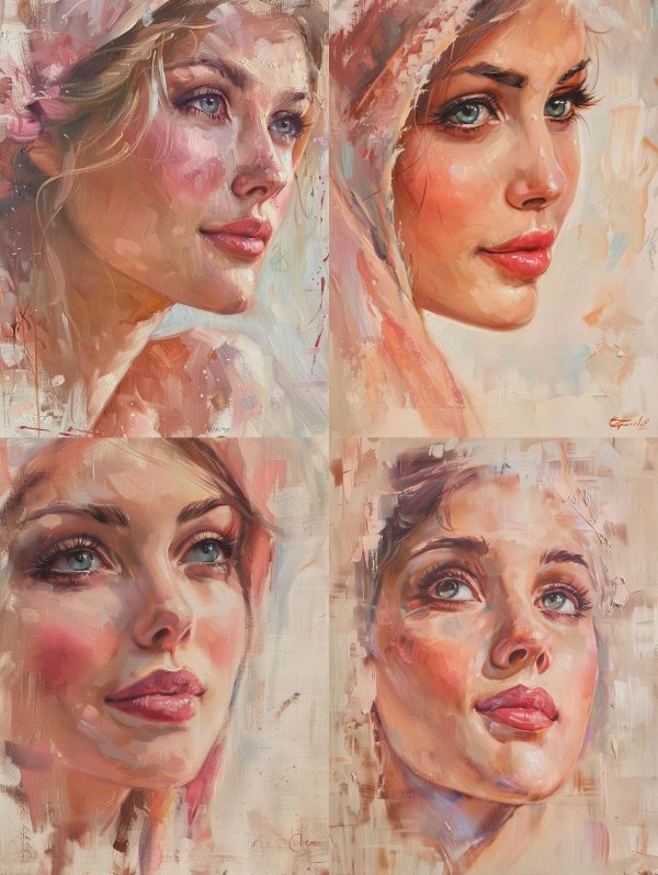 Blushing Oil Impression