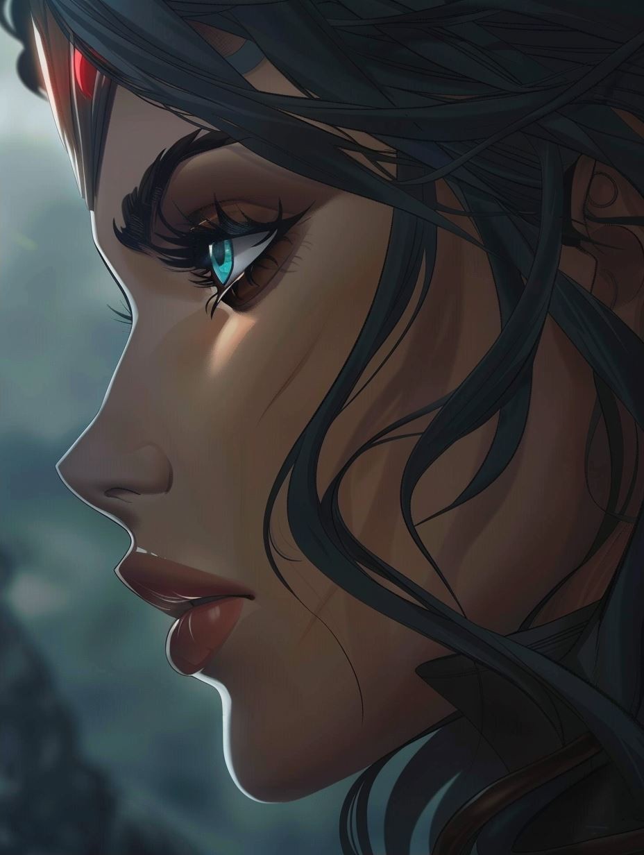 Crimson Shadow Gaze - Image 2