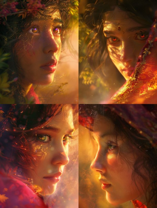 Golden Hour Ethereal Glow